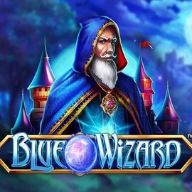 Blue Wizard by Quickspin, showcased at caseacasinoo.at – game logo