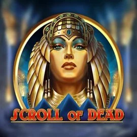 Slots logo of Scroll of Dead from Play'n GO at Casea Casino